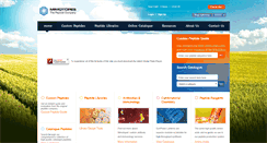 Desktop Screenshot of mimotopes.com